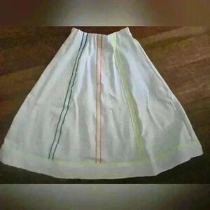 Emma & Shay Neon Rainbow Boutique Midi Skirt